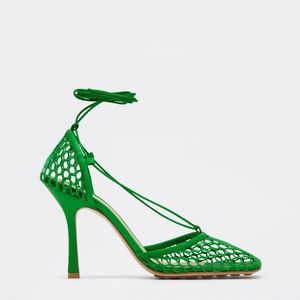 Bottega Venetia Stretch Web Sandals